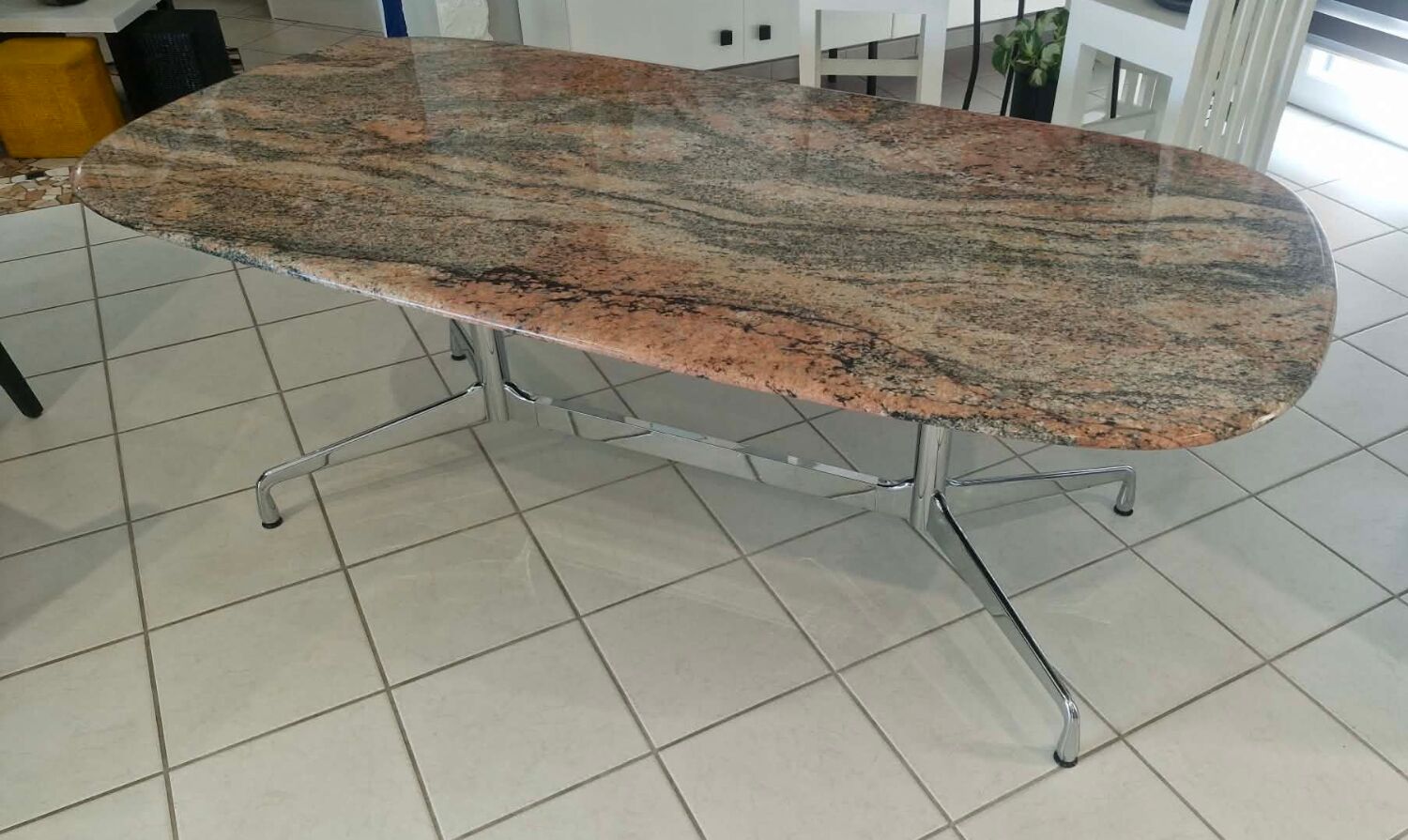 Table by Charles and Ray Eames for Herman Miller, from 1990.