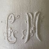 Pair of bedside lamps in the taste of Sevres with rose patterns