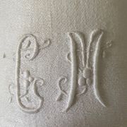 Pair of bedside lamps in the taste of Sevres with rose patterns