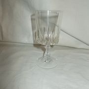 Lot 6 verres à vin cristal d'arques