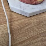 Vintage lamp Marie Stuart "Laces" – Resin & marble – 1970s