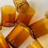 Unarthed amber glasses