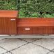 Vintage TV unit in rosewood from the 60s-70s.