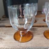 Vintage faceted shot glass