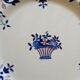 8 flat plates in Longchamp ironstone