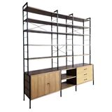 Wangregal selbststehende Regalwand