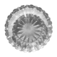 1930s art deco ashtray in chiseled crystal