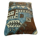 Vintage turkish kilim cushion cover