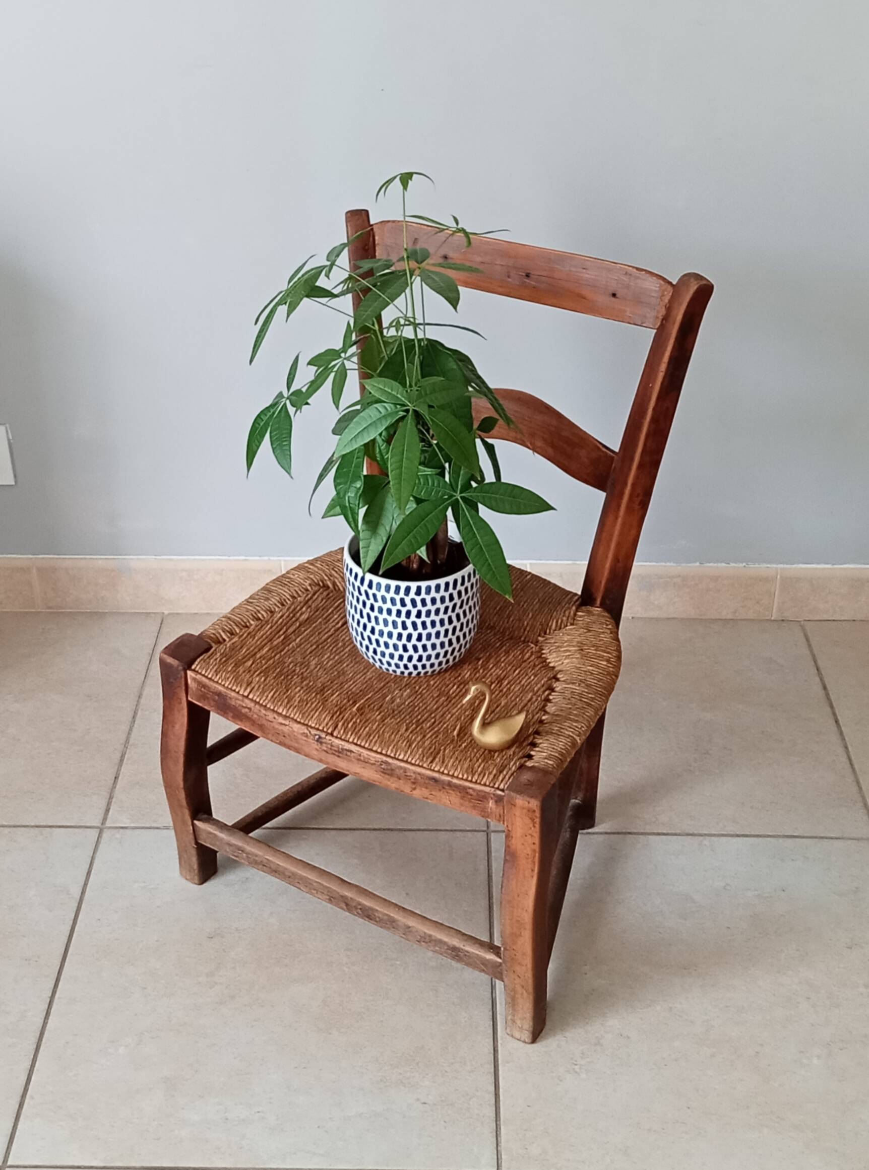 Old low chair from the 30s/40s