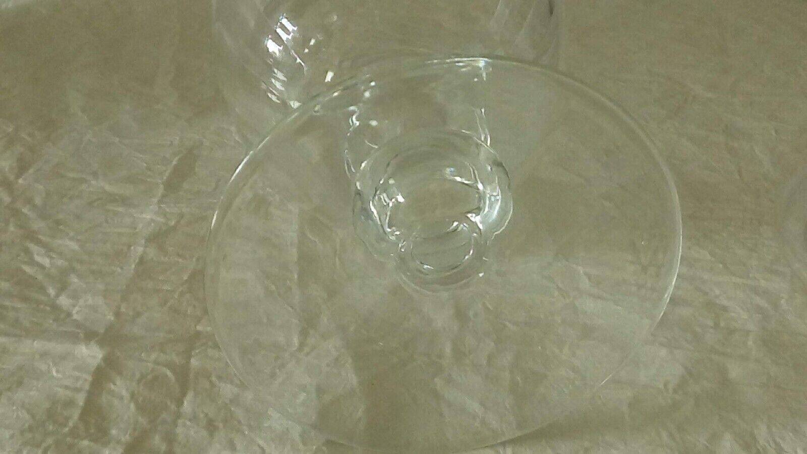 Bonbonniere covered pot crystal pan cut style louis philippe