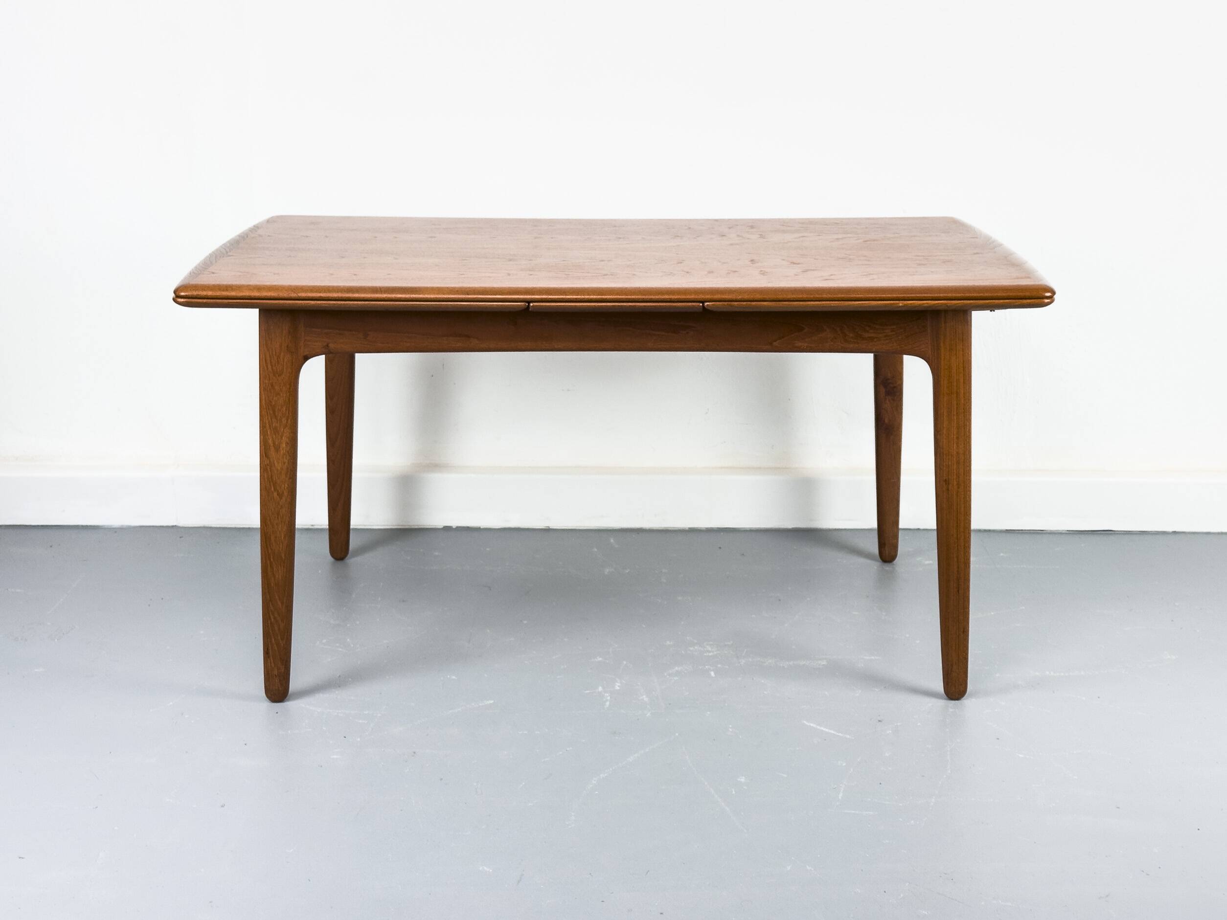 Teak Extendable Dining Table by Svend Aage Madsen for K. Knudsen & Son, 196