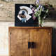 Buffet or antique workbench from around 1950.