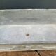 Large cast iron planter grey jardiniere