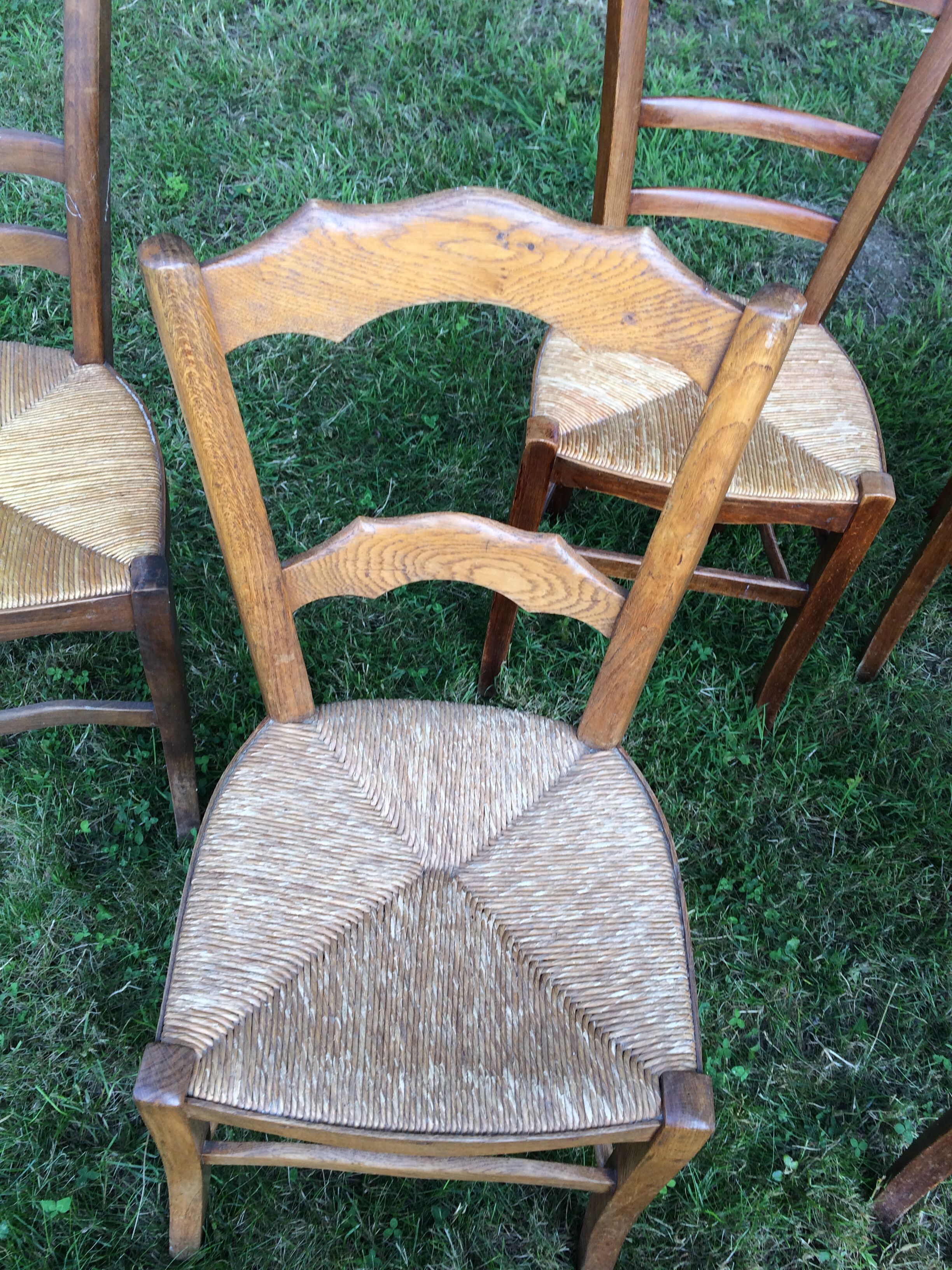 Mulched chairs