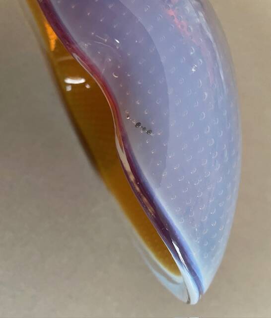 Bullicating pocket tray, Murano