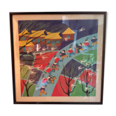 Framed illustration