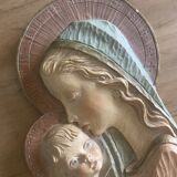 Wall plaque: Mother and Child