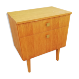 Vintage bedside 1 drawer 1 valve
