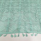 Fully embroidered scandinavian design tablecloth