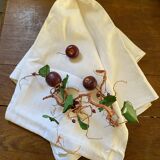 Old winegrower's tablecloth.