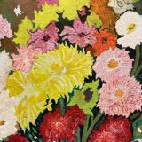 Flower bouquet painting