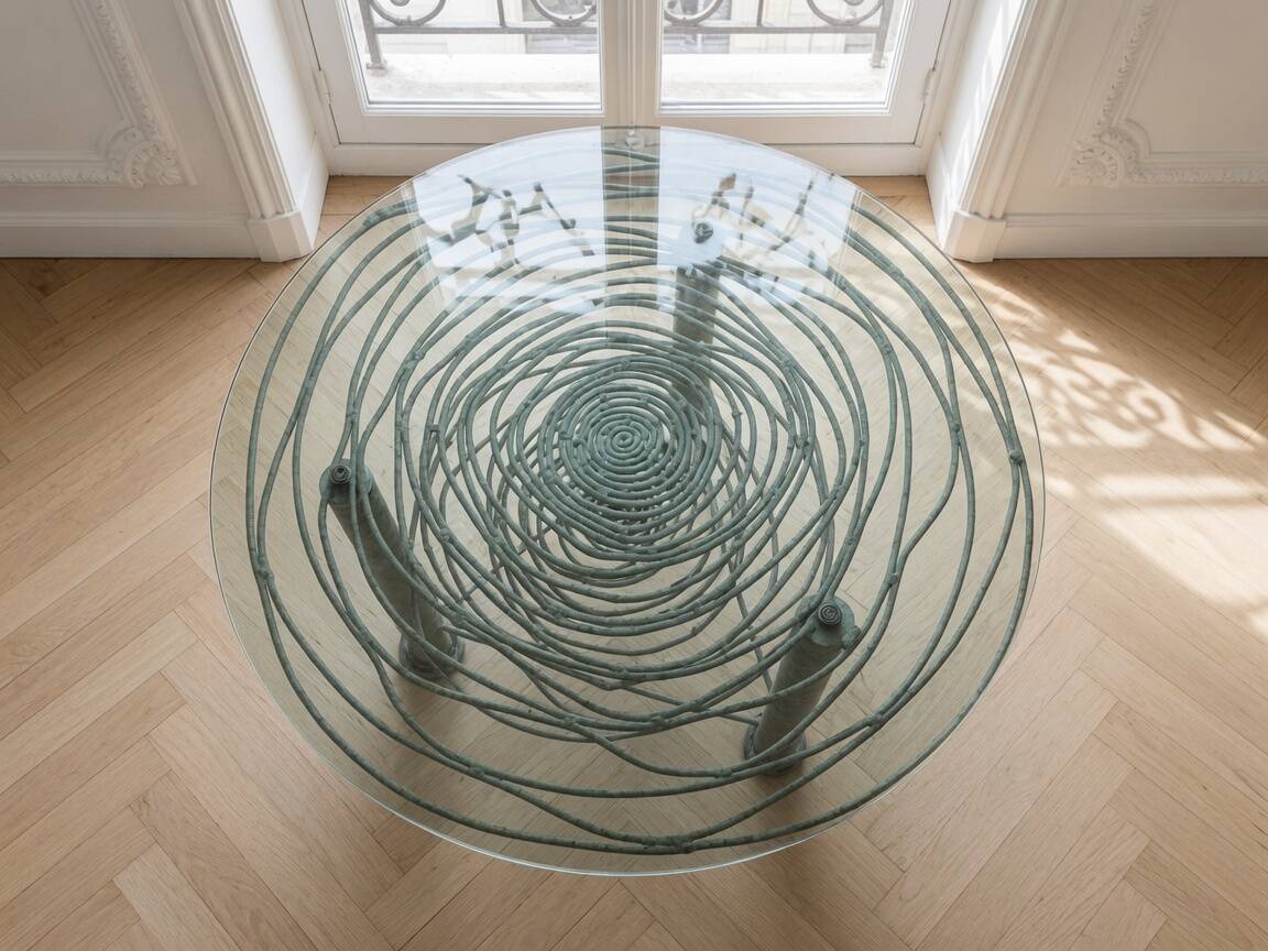 Table sculpturale Jean Pierre Dussaillant