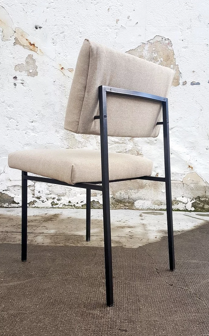 Set de 5 chaises de Gérard Guermonprez 1957