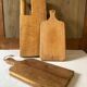 Planches à découper en bois anciennes