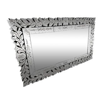 Grand miroir style venitien