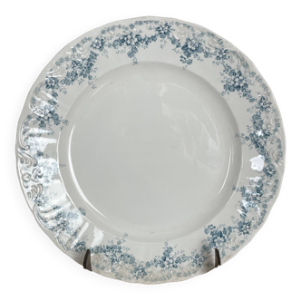 Round dish 33 cm in Maastricht earthenware, Clara model