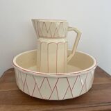 Vintage Sarreguemines jug