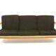 Scandinavian 3-seater oak sofa, Sweden, 1960