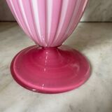 Vintage Murano "stripes" vase