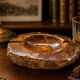 Elegante Posacenere Vintage in Pregiato Onice – Design Italiano anni '60