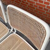 Set of 4 Cesca Model chairs by Marcel Breuer