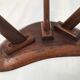 Vintage tripody tabout shape triangle annee 60