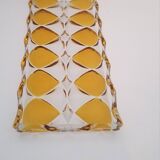 vintage pressed molded glass top