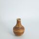 Vase scandinave en grès marron par Gunnar Borg pour Höganäs