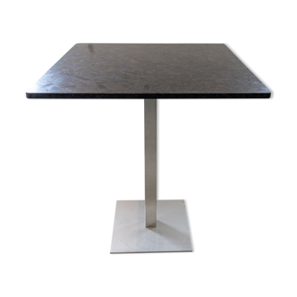 Black granite table