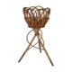 Plant rack in rattan