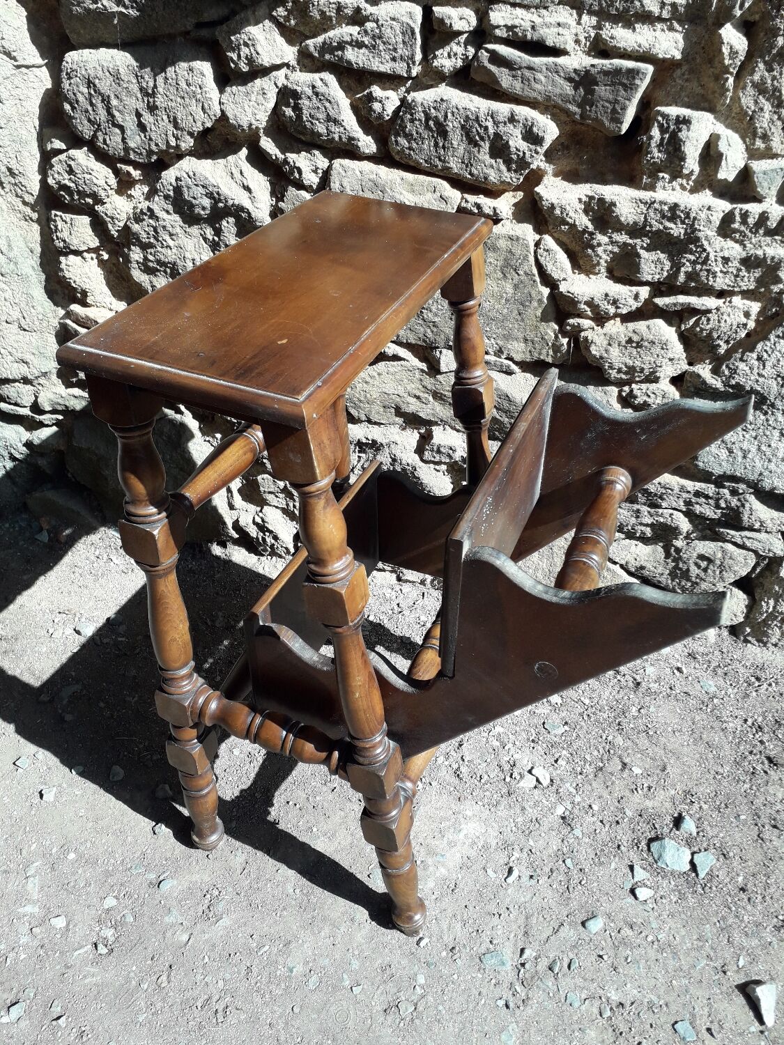 Old library stepladder