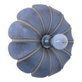 German flower wall lamp from Pan Keramik, 1970s