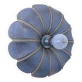 German flower wall lamp from Pan Keramik, 1970s
