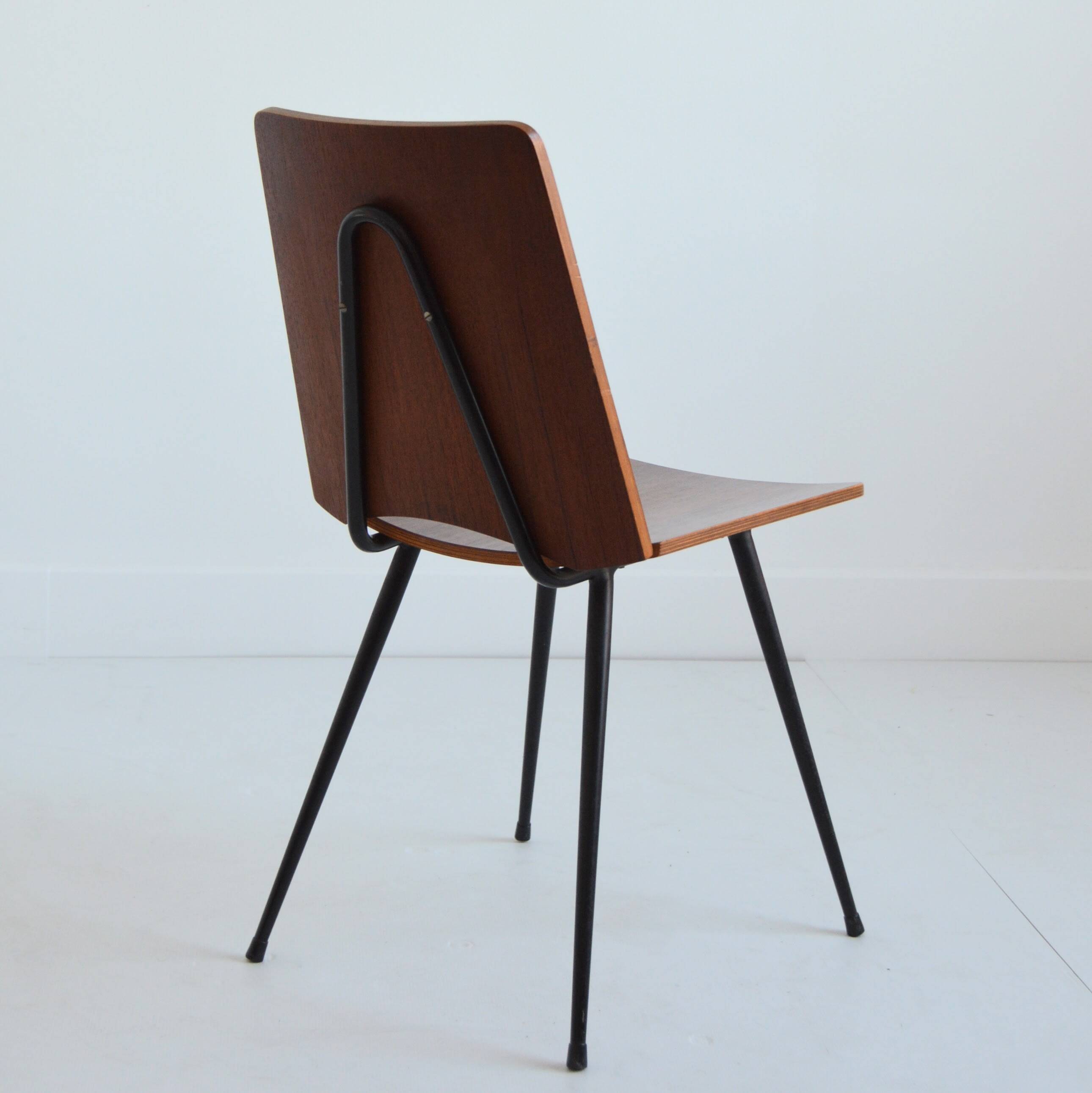 Scandinavian teak chair 1950s