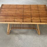 Rattan coffee table