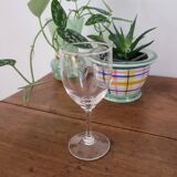 Small glass floral frieze