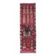 Vintage Turkish Hand-Knotted Wool Cotton Purple Runner 90x288