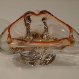 Cendrier vintage en verre