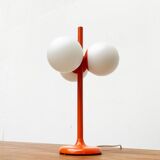 German table lamp from the mid-century space age by Kaiser Idell / Kaiser Leuchten.
