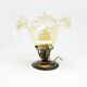 Early 20th century glass pendant lamp